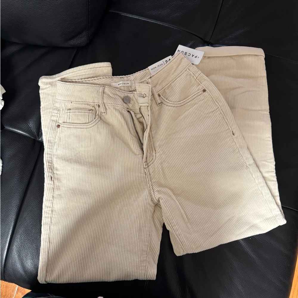 PacSun women’s Beige Corduroy Jeans